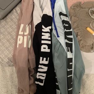 Pink Jacket / Hoodie / Windbreaker bundle